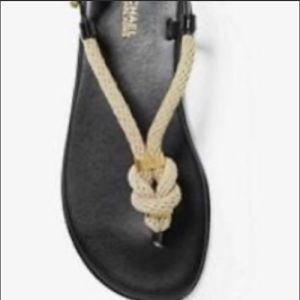 Michael Kors Holly Rope Sandal black